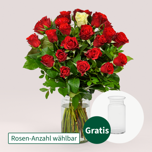 Detail wei&szlig;e Rose