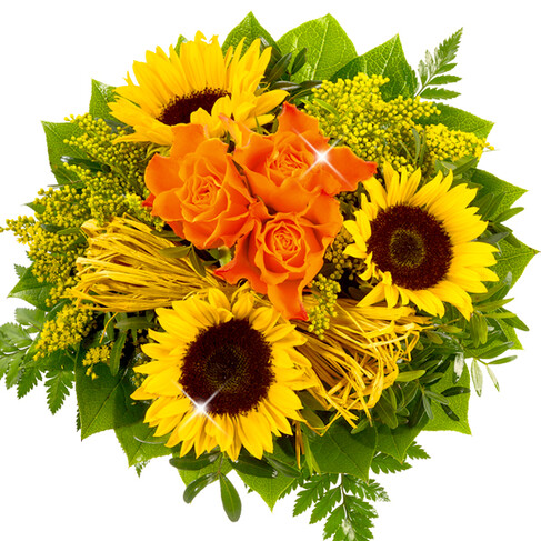 Blumenstrau&szlig; Smaragd