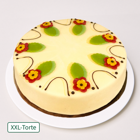 Gro&szlig;e Konditorei-Marzipantorte nach L&uuml;becker Art