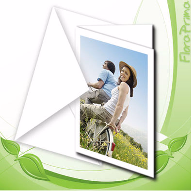Blumengrüße mit Fotokarte Blumengrüße mit Fotokarte