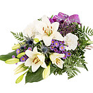 Symbathy Arrangement in white and lilac