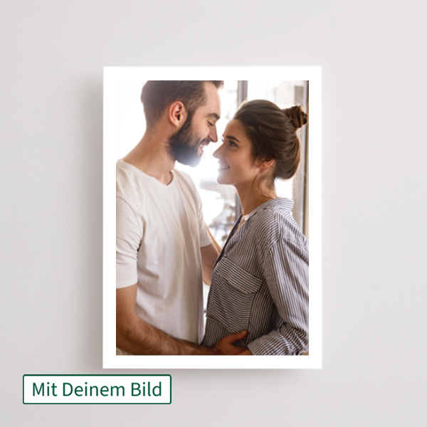 Persönliche Foto/Bild Grußkarte