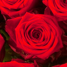 Premium-Rosenstrauß mit Vase