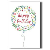 Greetings Card - Happy Birthday