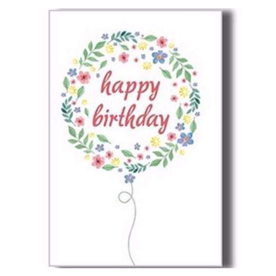 Greetings Card - Happy Birthday