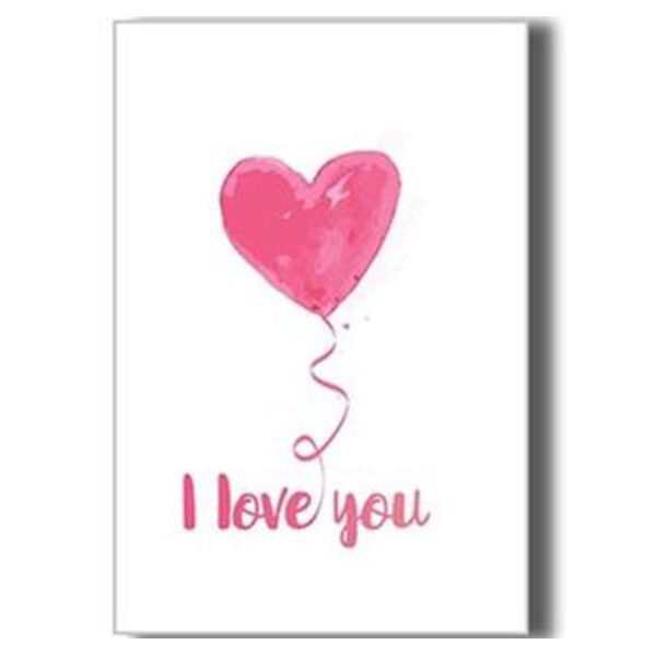 Greetings Card - I Love You