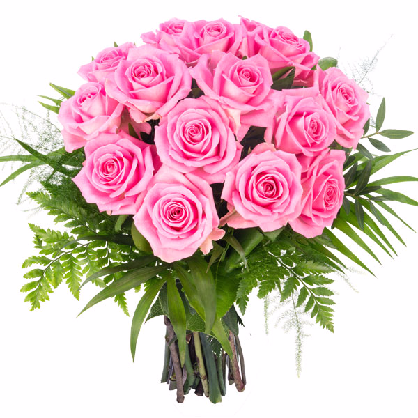 Bouquet of pink roses