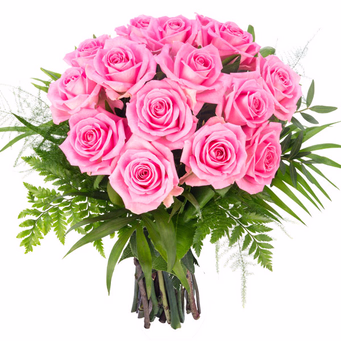 Bouquet of pink roses