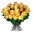 Bouquet of yellow roses