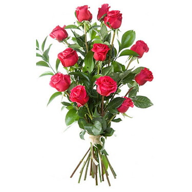 Bouquet of red roses