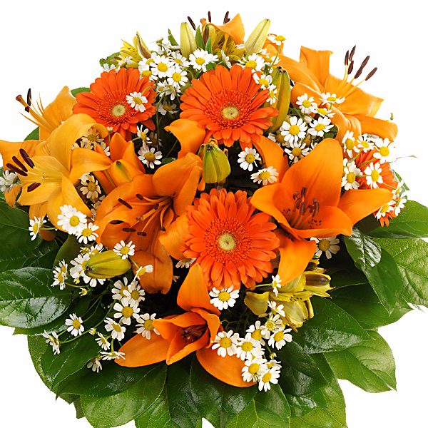Flower Bouquet Orange