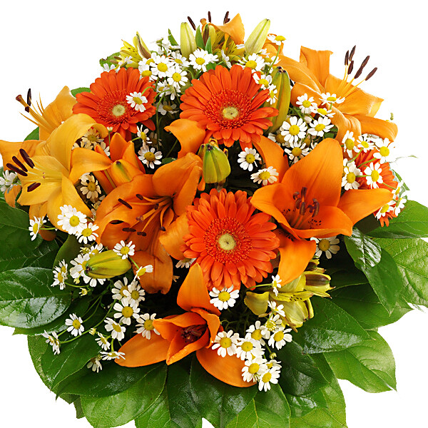 Flower Bouquet Orange