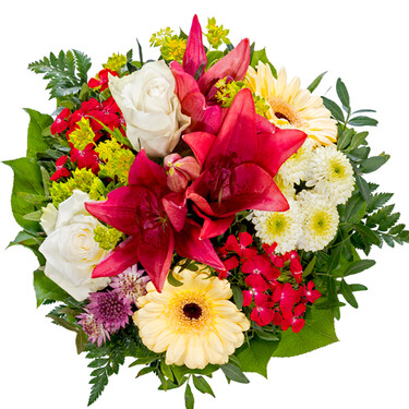 Flower Bouquet von Herzen