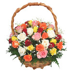 Blumenarrangement Rosentraum