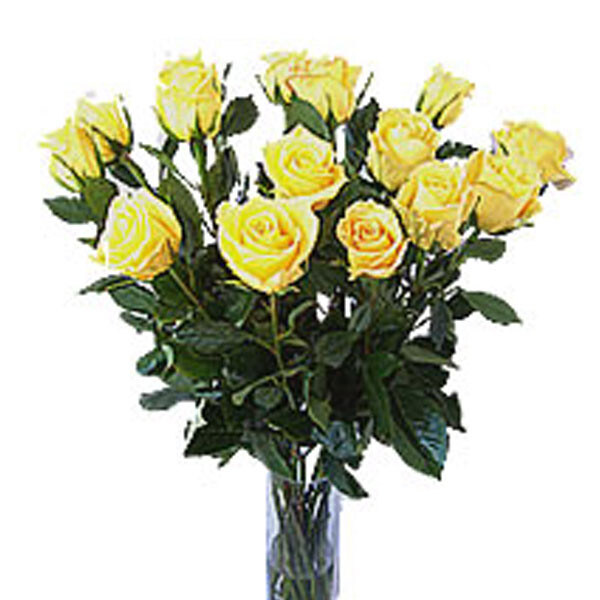 Bouquet of yellow roses