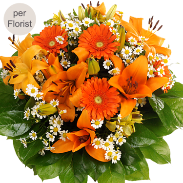 Flower Bouquet Orange