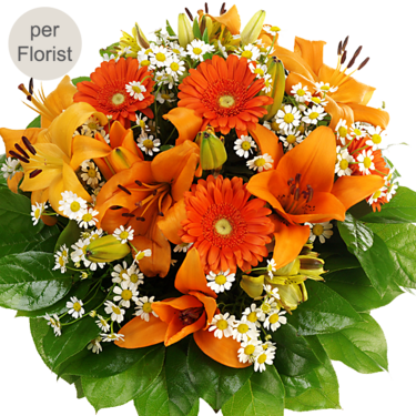 Flower Bouquet Orange