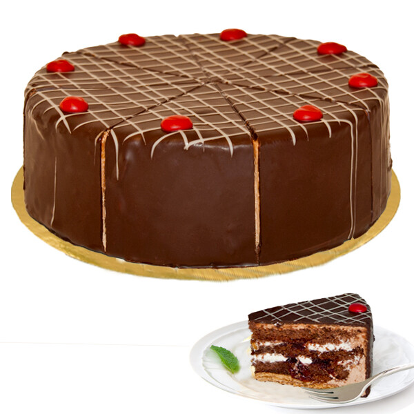 Dessert-Kirschtorte nach „Schwarzwälder Art“ - Torten - Blumen online ...