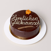 Sachertorte „Herzlichen Glückwunsch“