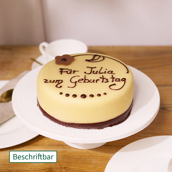 Dessert-Marzipantorte nach Lübecker Art, beschriftbar