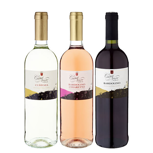 3 Bottles of Wine "The Gardasee" Set