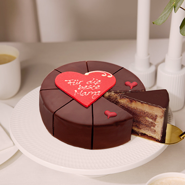 Dessert-Sachertorte „Für die beste Mama“