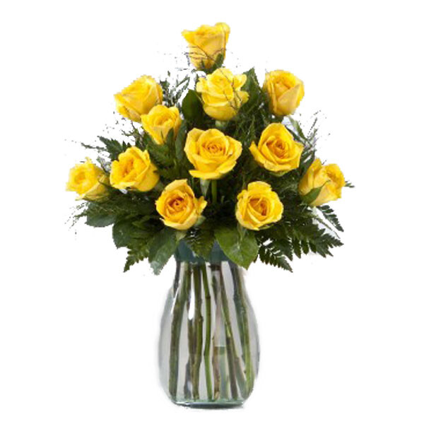 Bouquet of yellow roses