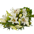 Symbathy Arrangement with lilies