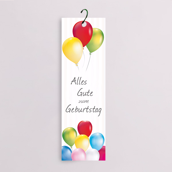Blumenstecker „Alles Gute zum Geburtstag“