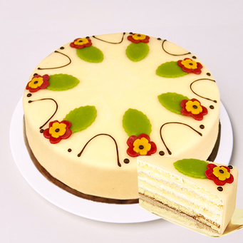 Large Lübecker Marzipan Cake