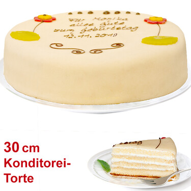 Große Konditorei-Marzipantorte Große Konditorei-Marzipantorte