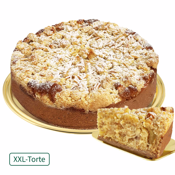 Große Konditorei-Apfeltorte