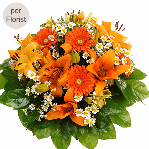 Blumenstrauß Orange