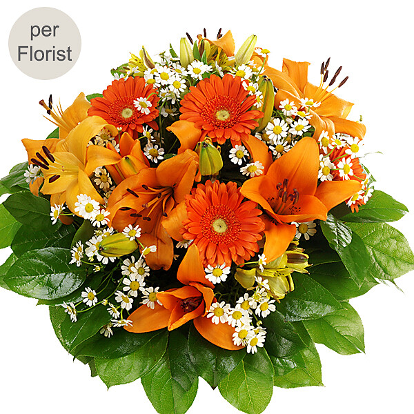 Flower Bouquet Orange
