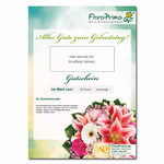 Digital Gift Certificate „Alles Gute zum Geburtstag“