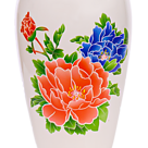 Blumen-Motiv-Vase