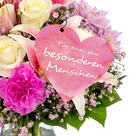Blumenstecker "Für einen ganz besonderen Menschen"