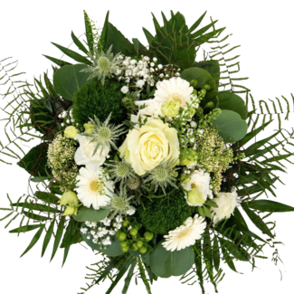 Flower Bouquet Weiße Sinfonie