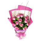 Pinker Rosenstrauß
