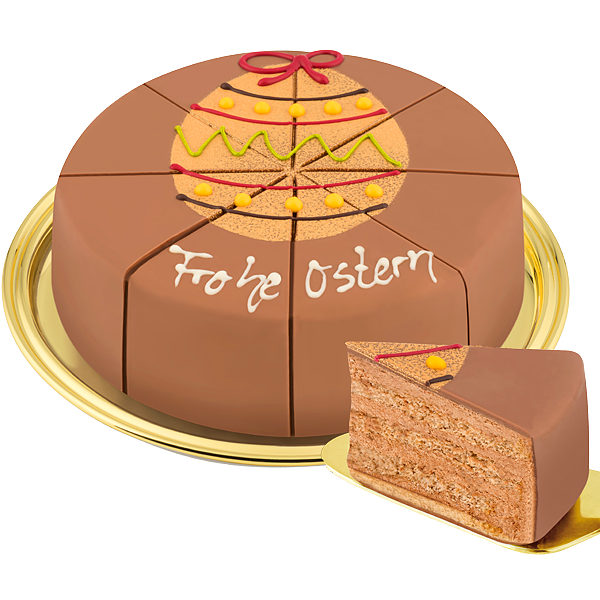 Dessert-Torte „Frohe Ostern“