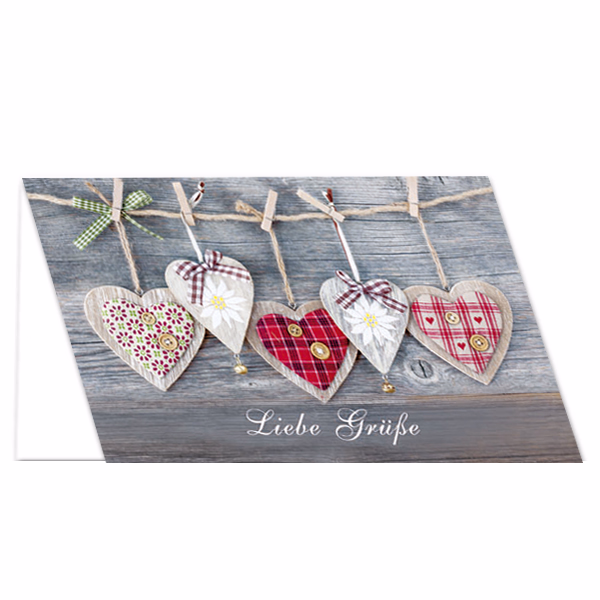Greeting Card „Liebe Grüße“