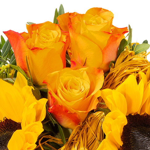 Flower Bouquet Vincent with vase