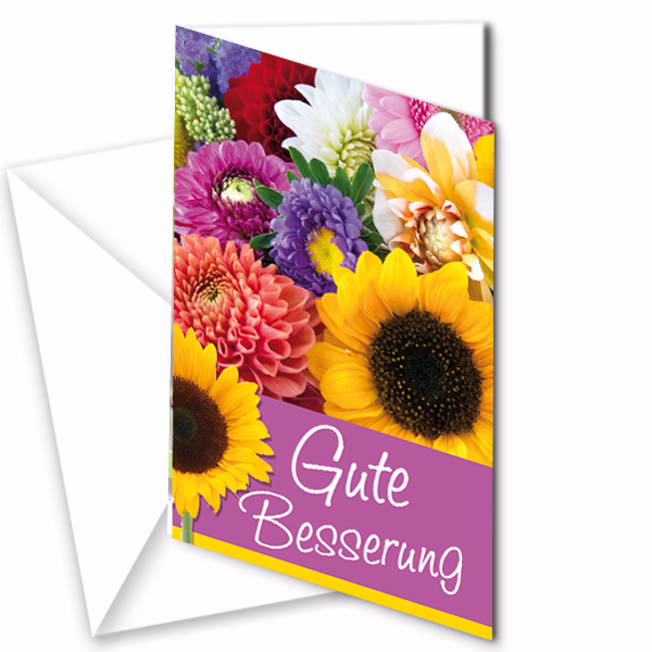 Greeting Card „Get well soon“