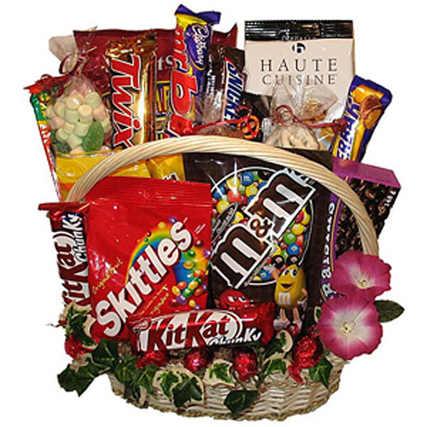 Chocolate and Cookie Basket