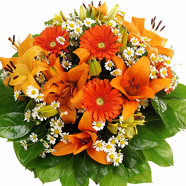 Flower Bouquet Orange
