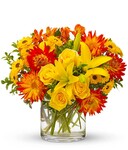 Bouquet of yellow roses
