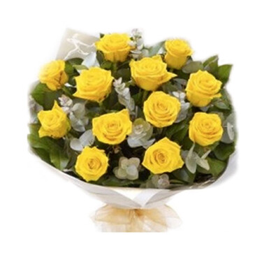 Bouquet of yellow roses