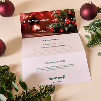 Digital Gift Certificate „Frohe Weihnachten“