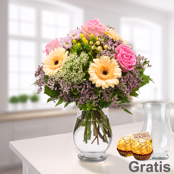 Geburtstagsblumen inklusive Grußkarte versenden FloraPrima.de