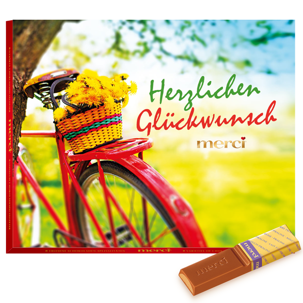 Merci Große Vielfalt "Herzlichen Glückwunsch" (250 g)